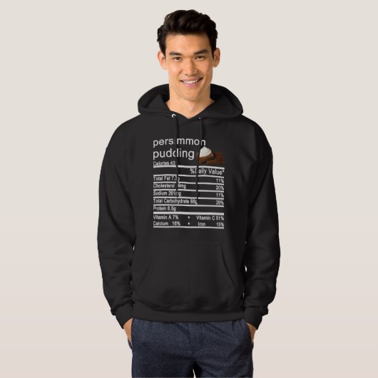 Persimmonpudding Hoodie (Vorne ganz)