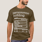 Persimmonpudding T-Shirt (Vorderseite)