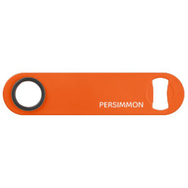 Persimmonroter Farbname Speed Flaschenöffner