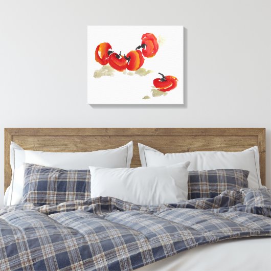 Persimon Leinwanddruck (Insitu (Schlafzimmer))