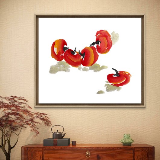 Persimon Leinwanddruck