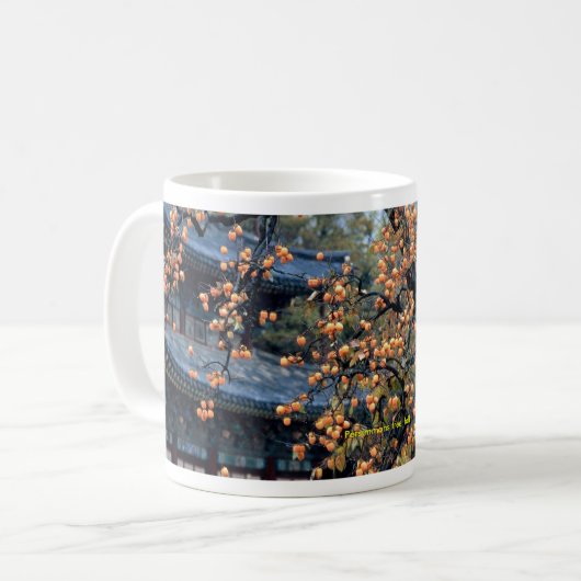 Persimonebaum, Fall Kaffeetasse (Vorderseite Links)