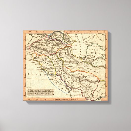 Persis, Parthia, Armenien Leinwanddruck (Vorderseite)