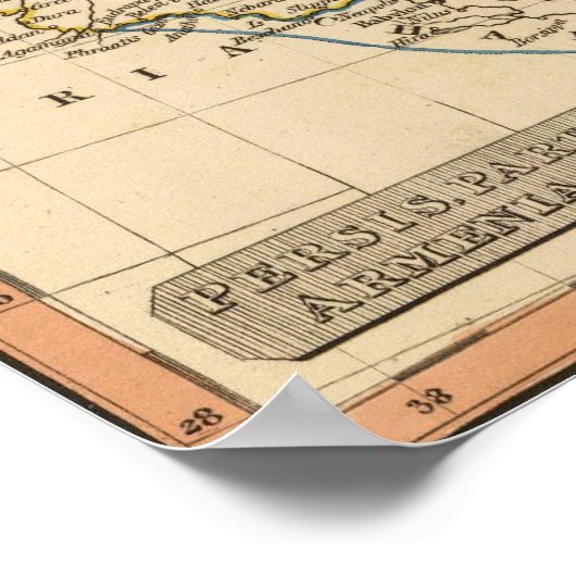 Persis, Parthia, Armenien Poster (Ecke)