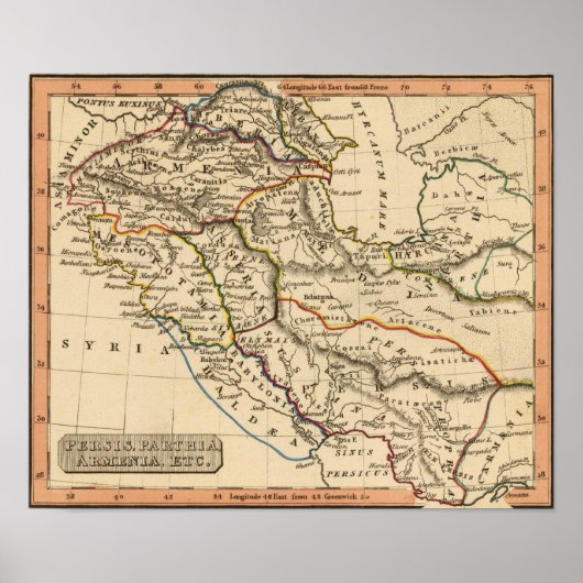 Persis, Parthia, Armenien Poster (Vorne)