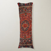 Persisch-Joshan-Rot-Rost-Blau Seitenschläferkissen (Vorderseite Vertikal)