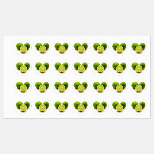 persisch Limon Etiketten (Blatt)