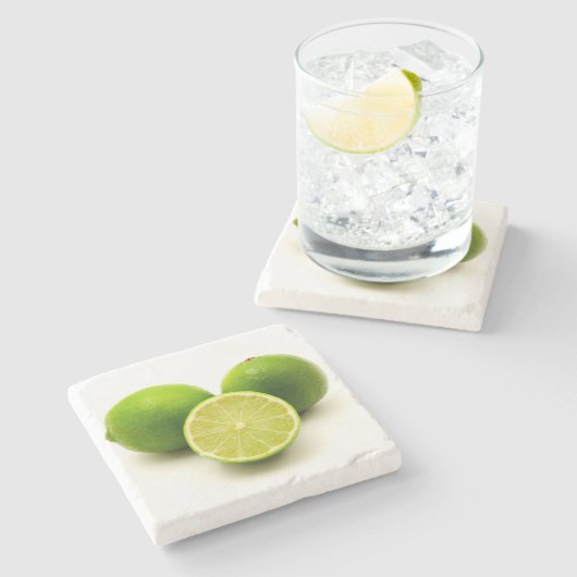 persisch Limon Steinuntersetzer (Seitenansicht)