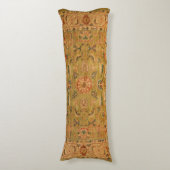 Persisch Mute Green Yellow Blau  Seitenschläferkissen (Vorderseite Vertikal)