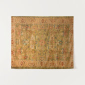 Persisch Mute Green Yellow Blau Wandteppich (Vorderseite (Horizontal))