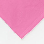 Persisch Pink Fleece Blanket (Ecke)