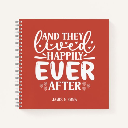 Persisch Rot glücklich je nach Notebook Notizblock (Vorderseite)