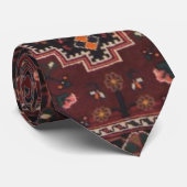 Persisch Rot Orientalisch Vintag Türkisch Krawatte (Gerollt)