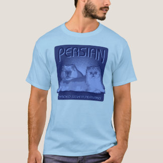Persisch - Silber schattierte Perser T-Shirt