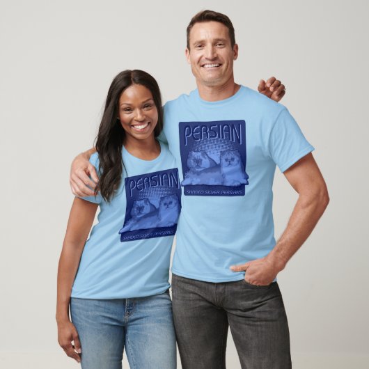 Persisch - Silber schattierte Perser T-Shirt (Unisex)