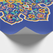 Persisch Türkis Geschenkpapier (Ecke)