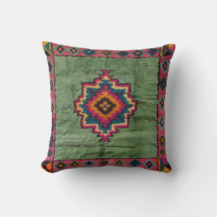 Persisch & Türkisch Green Kilim Rug Pillows: Eine  Kissen