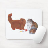 Persisch und Calico Persisch mit Ornamenten Mousepad (Mit Mouse)