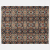 Persische Beautiful Old Pattern TrendCollection Fleecedecke (Vorderseite (Horizontal))