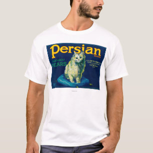 Persische Birnen-Kiste LabelYakima, WA T-Shirt