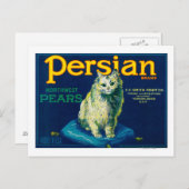 Persische BirnenkassetteYakima, WA Postkarte (Vorne/Hinten)