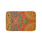 Persische Blumendrucke dekorativ Badematte (Vorderseite)