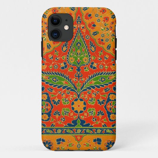 Persische Blumendrucke dekorativ Case-Mate iPhone Hülle (Rückseite)