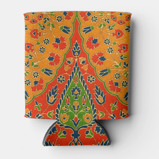 Persische Blumendrucke dekorativ Dosenkühler (Vorderseite)