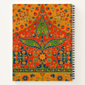 Persische Blumendrucke dekorativ Notizblock (Rückseite)