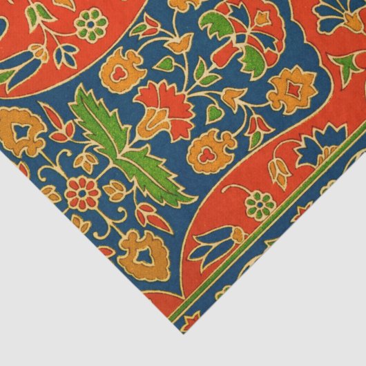 Persische Blumendrucke dekorativ Seidenpapier (Detail)