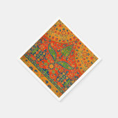 Persische Blumendrucke dekorativ Serviette (Ecke)
