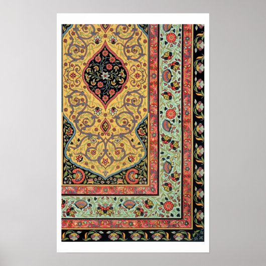 Persische Dekoration, Platte XXV aus "Polychrome O Poster (Vorne)