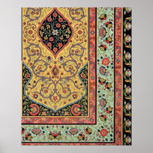 Persische Dekoration, Platte XXV aus "Polychrome O Poster