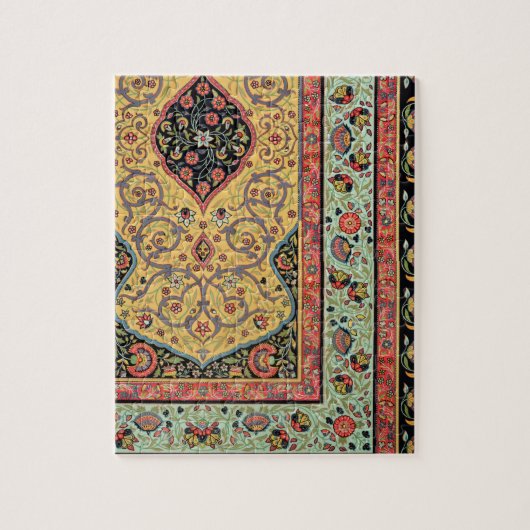 Persische Dekoration, Platte XXV von 'vielfarbigem Puzzle (Vertikal)