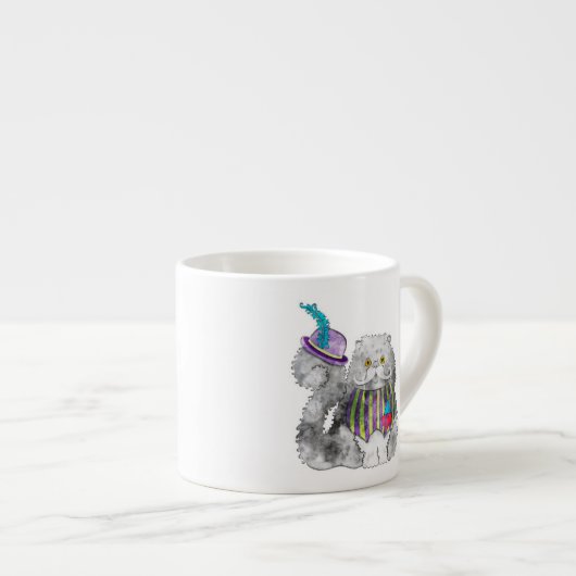 Persische Espresso-Schale Espressotasse (Vorderseite Rechts)