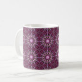 Persische Flieder-Tasse - Standardgröße Kaffeetasse (Vorderseite Links)
