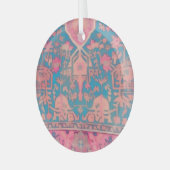 Persische Glasdekoration Ornament Aus Glas (Vorderseite links)