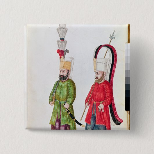 Persische Janissaries, 1513 Button (Vorderseite)