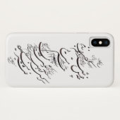 persische Kalligraphie iphone x Abdeckung Case-Mate iPhone Hülle (Rückseite (Horizontal))