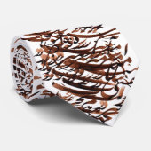 Persische Kalligraphie Krawatte (Gerollt)