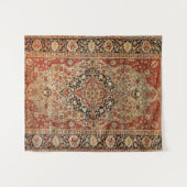 Persische Kashan-Burnt-Gelb  Wandteppich (Vorderseite (Horizontal))