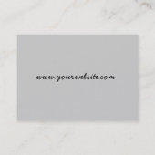 Persische Kätzchen-Visitenkarte groß Visitenkarte (Rückseite)