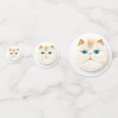 Persische Katze 3D Inspiriert Konfetti (Rückseiten)
