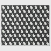 Persische Katze auf Punkten Geschenkpapier (Flach)