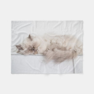 Persische Katze Fleecedecke