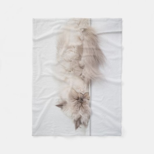 Persische Katze Fleecedecke (Vorderseite)