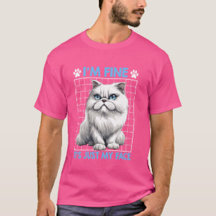 Persische Katze, ICH BIN GUT, ES IST NUR MEIN GESI T-Shirt