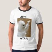 Persische Katze meme Ayye WTF Shirt (Vorderseite)