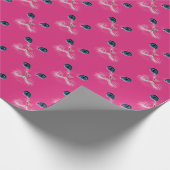 Persische Katze mit blauen Augen Geschenkpapier (Ecke)