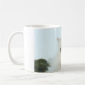 Persische Katze mit Jade Eyes Kaffeetasse (Links)